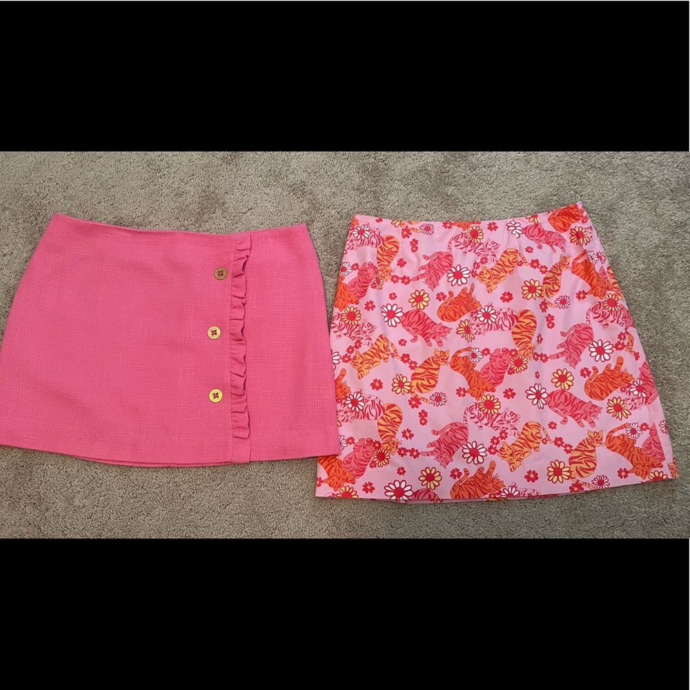 2 Lilly Pulitzer skirts
